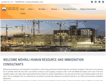 Tablet Screenshot of mehrajhric.com